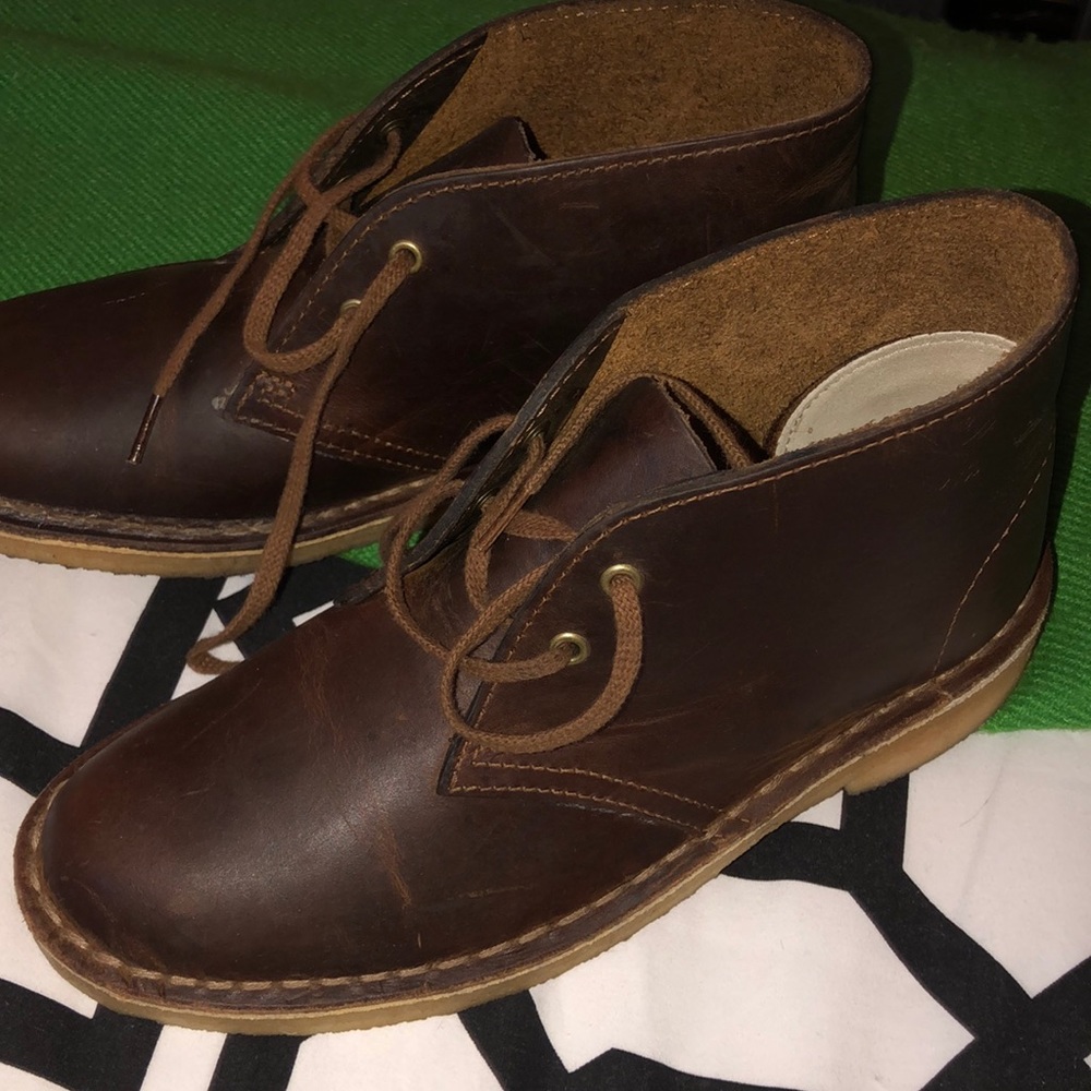 Clark’s loafer booties